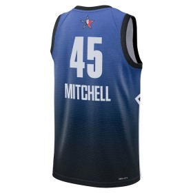 Dres All-Star 2023 Team 1 Donovan Mitchell 45 Nike Plava Swingman